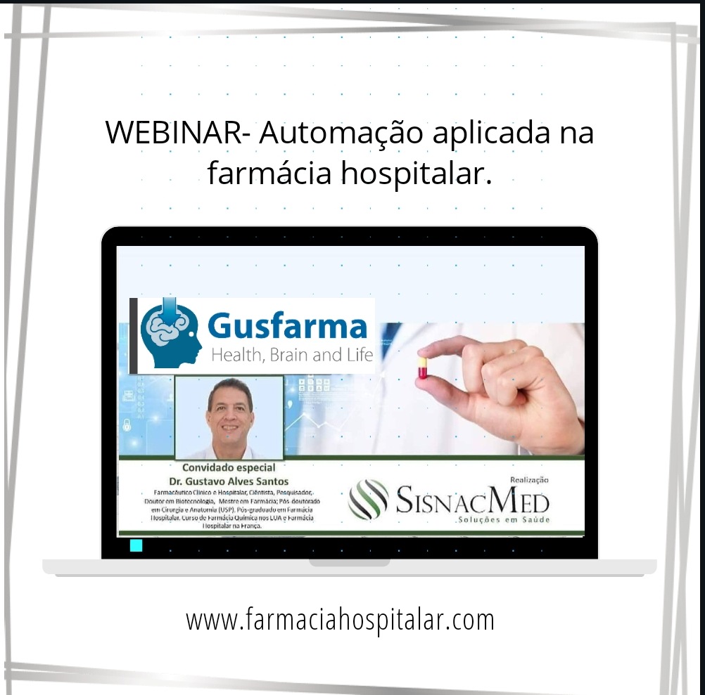 WEBINAR- Automação aplicada na farmácia hospitalar